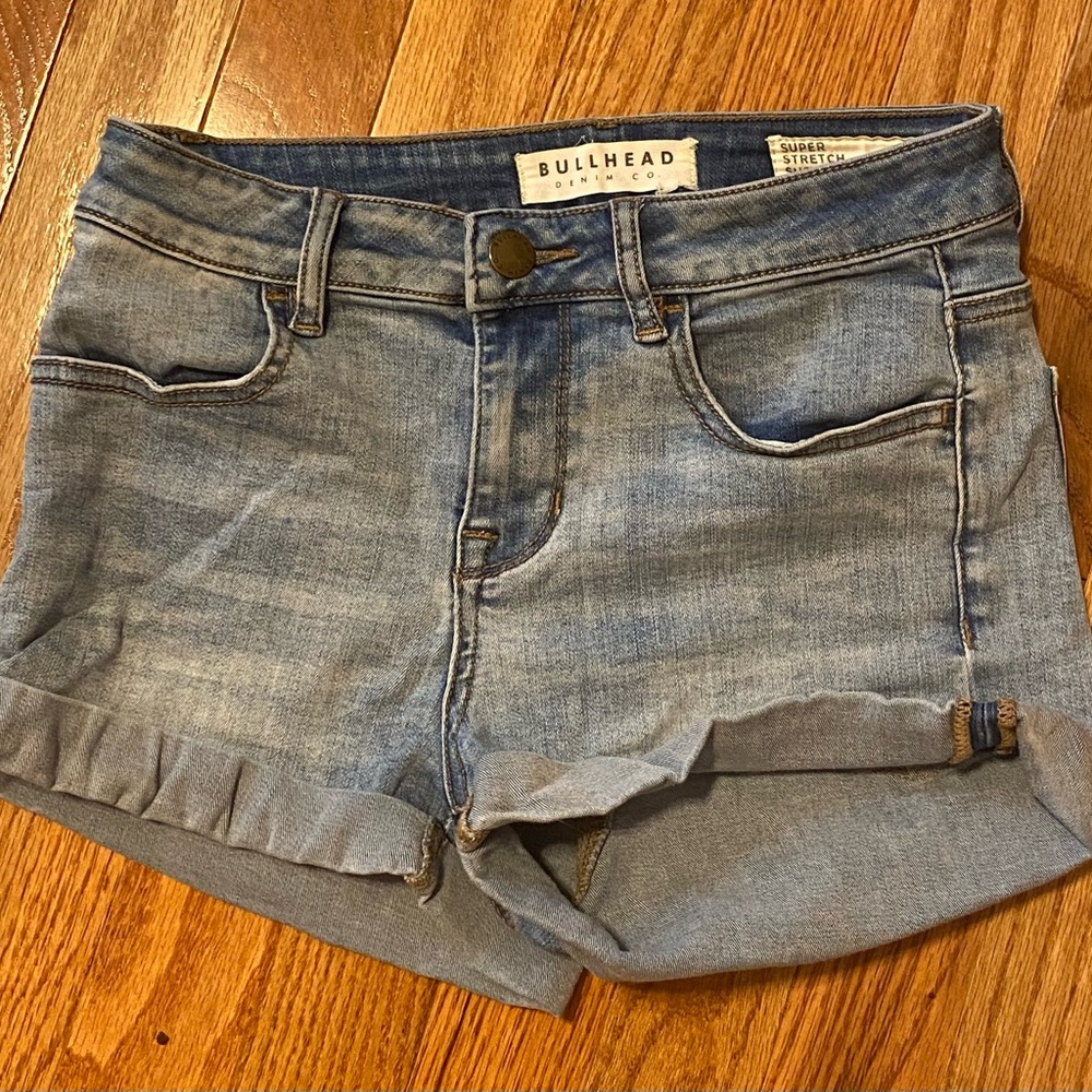 Bullhead Super Stretch Denim Shorts